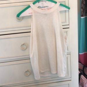 TopShop white tank